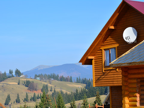 Yablunytsia, Bukovel cottages — «Lisovyi gorishok»