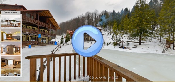 3D Google панорама в Карпатах 3D Google панорами Карпати
